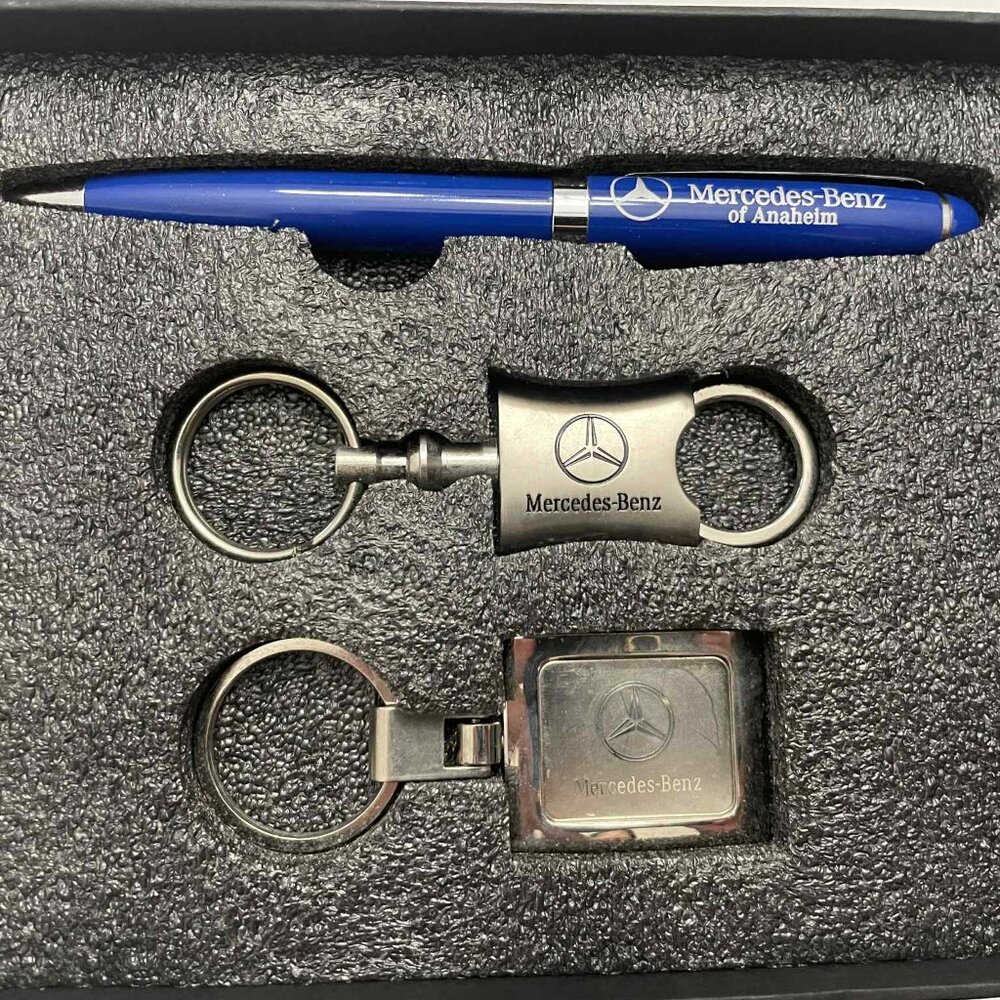NWB MERCEDES BENZ of Anaheim Keychain & Pen Gift Set